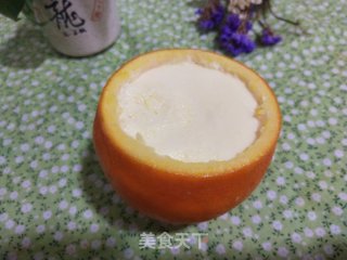 橙子蒸蛋的做法