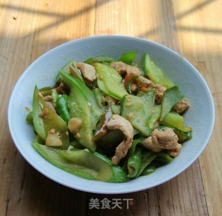 黄瓜片炒瘦肉的做法