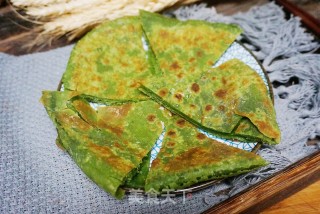 菠菜烙饼的做法