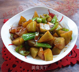 酱爆青笋的做法