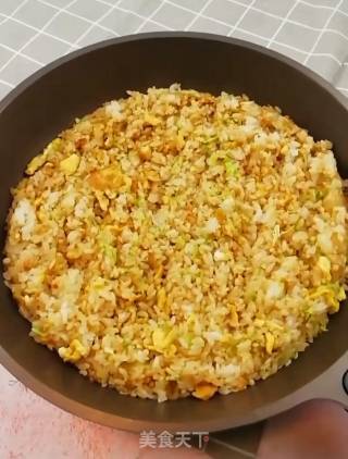 鸡蛋甘蓝炒饭