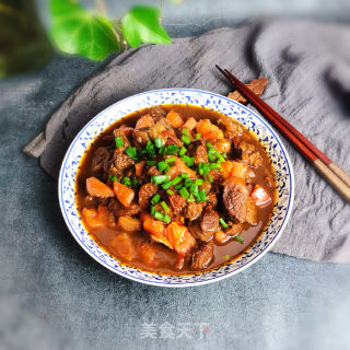 西红柿炖牛肉的做法