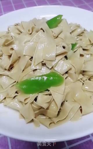 尖椒干豆腐的做法