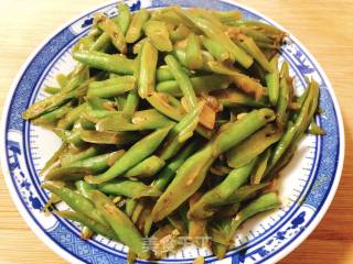 青椒龙豆角的做法