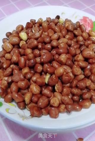 酱油炒花生米的做法