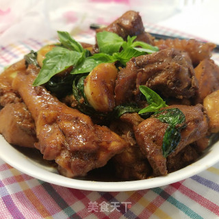 台式三杯鸡的做法