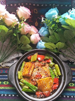 干锅千叶豆腐的做法