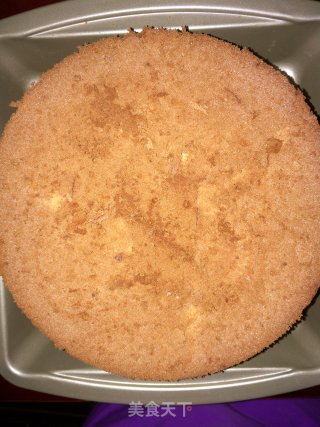 陈皮丁戚风蛋糕的做法