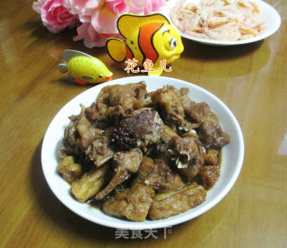 油豆条烧兔肉的做法