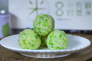 西兰花饭团的做法