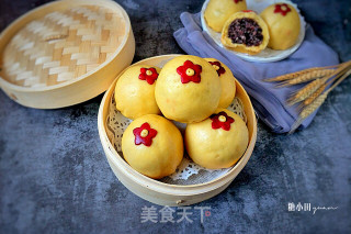 玉米甜豆包的做法