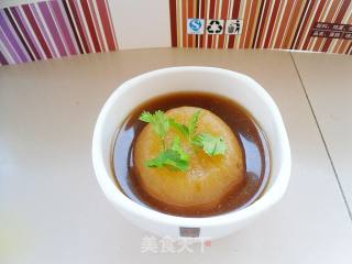 焖烧萝卜墩的做法