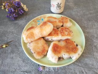 煎东北粘豆包的做法