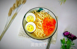 娃娃早餐面的做法