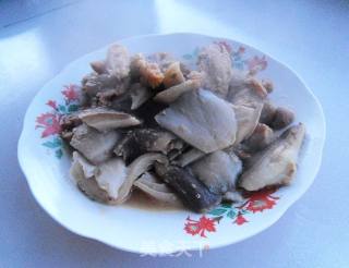 肉片平菇的做法