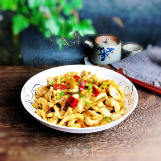 榨菜炒鸡丝的做法