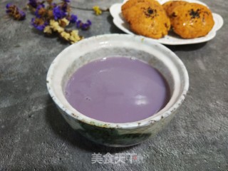 紫薯豆浆的做法