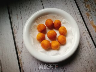 #团圆饭#炸红薯丸子的做法