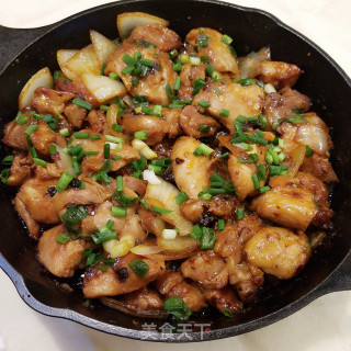 风味豆豉鸡的做法