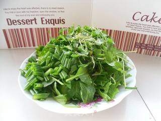 沙拉汁拌菠菜