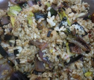 大葱炒饭
