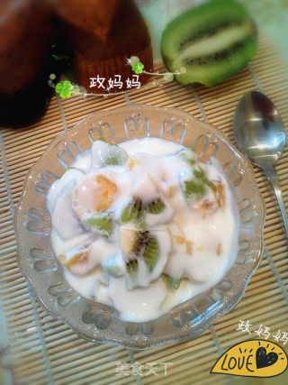 大果粒酸奶的做法