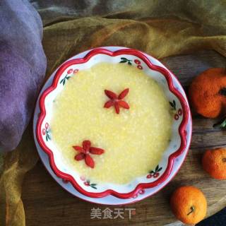 小米玉米粥的做法