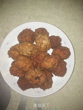 炸肉丸的做法