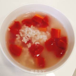 水果胡萝卜粥的做法