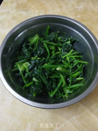猪油菠菜的做法