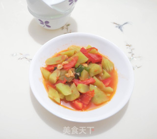 番茄莴笋的做法