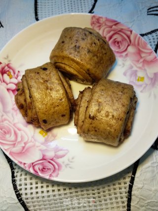 红枣黑米馒头的做法
