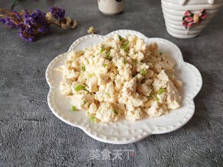 小葱拌豆腐的做法