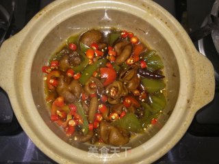 香辣肥肠煲的做法