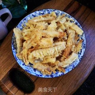 椒盐杏鲍菇的做法