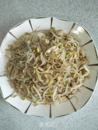 素炒豆芽的做法