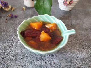 南瓜红枣汤的做法