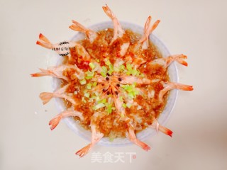 蒜蓉粉丝开背虾的做法