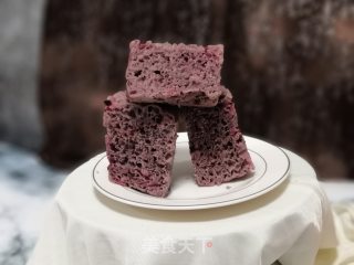 主食—紫薯蔓越莓发糕