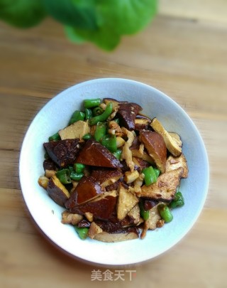 卤豆腐炒肉的做法