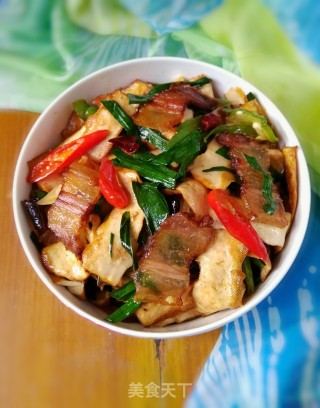 香干炒腊肉的做法