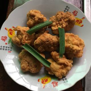 炸肉圆子的做法
