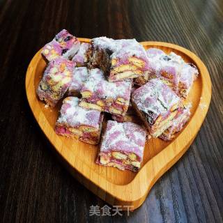 紫薯雪花酥的做法