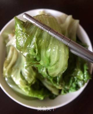 爽脆生菜的做法