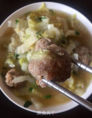 过年最爱家乡味 白菜肉丸汤的做法