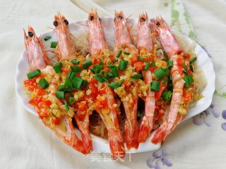 蒜蓉开背虾的做法