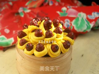 黄金步步糕的做法