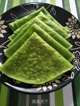 绿色春饼