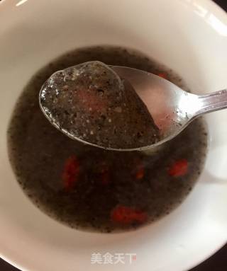 粉葛黑芝麻羹的做法
