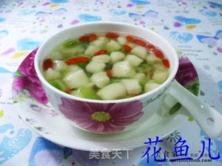 奇异果糯米汤果的做法